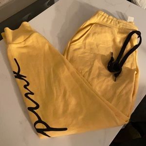 VS Pink Yellow Joggers